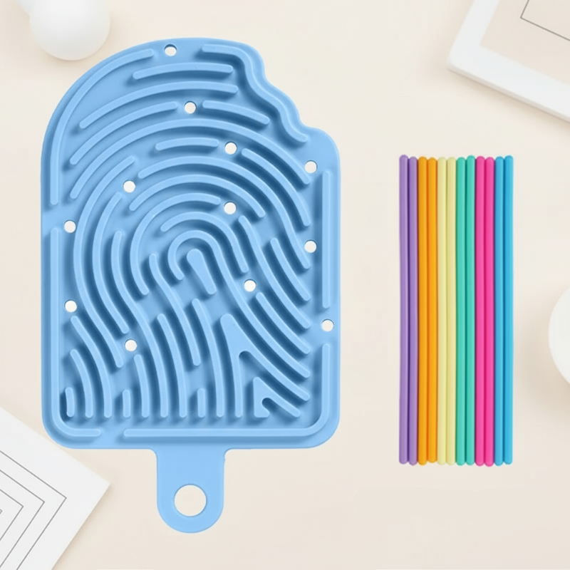 FidgetFrost – Verspielt & Weich – Silikon-Busy Board