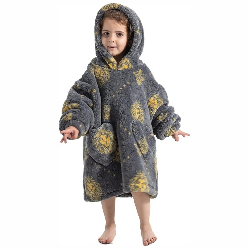 HappySnug – Sød og behagelig – Børnetæppe med hætte
