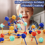 Connect Beads™ - Fleksible PVC-perler - Geometriske 3D-byggeklodser