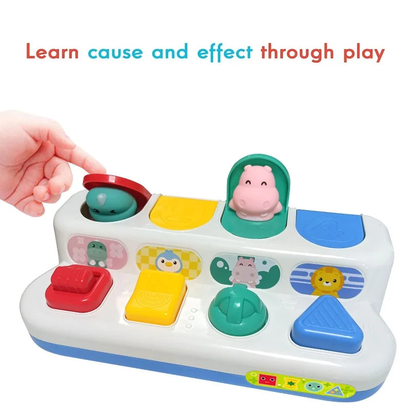 Baby Button Toy™ - Plopp-Spaß - Babyspielzeug