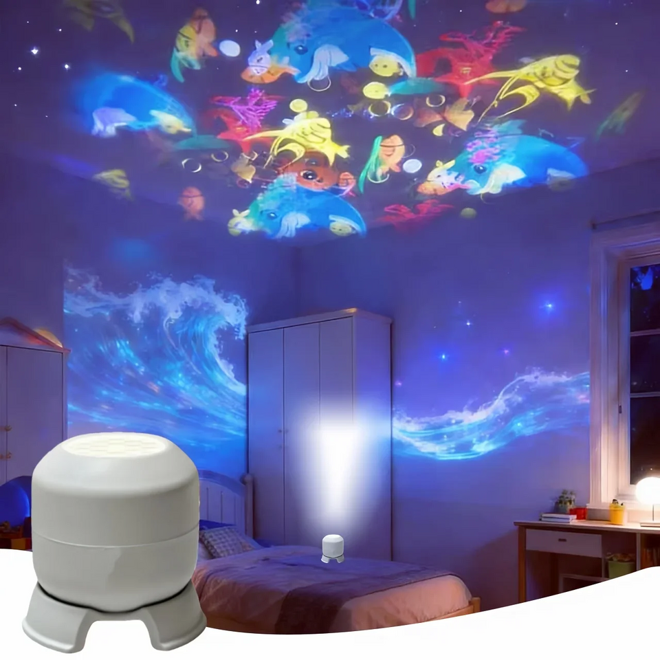 SeaDream – Spielerisch & lehrreich – 360° drehbares LED-Nachtlicht