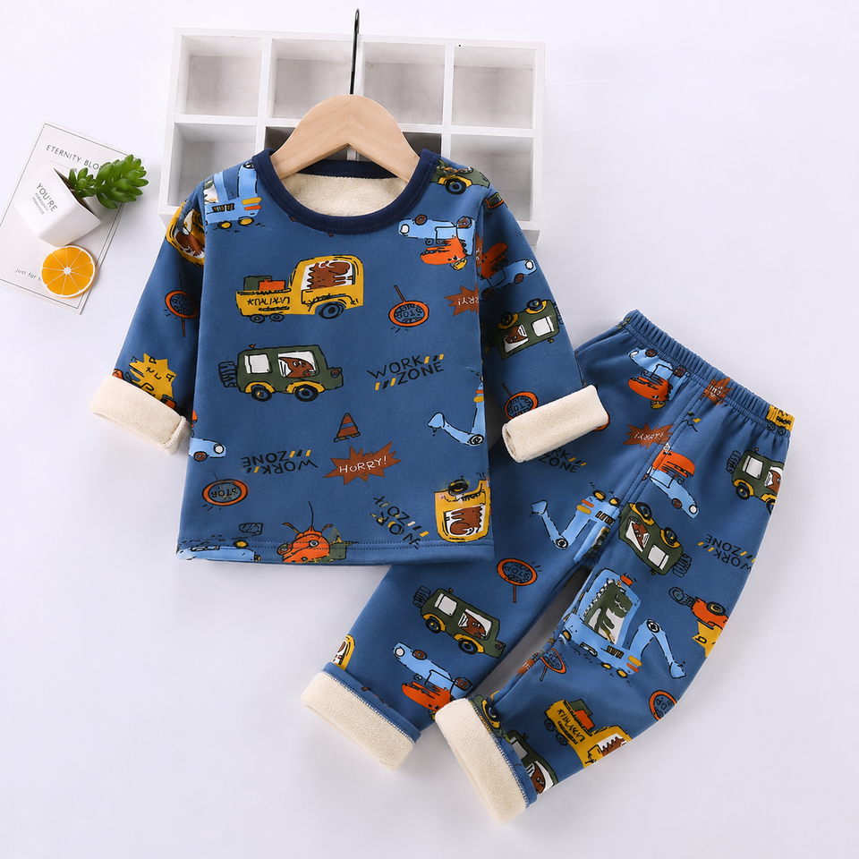 Mini Fashion™ - Kinder Cartoon Fleece Pyjama
