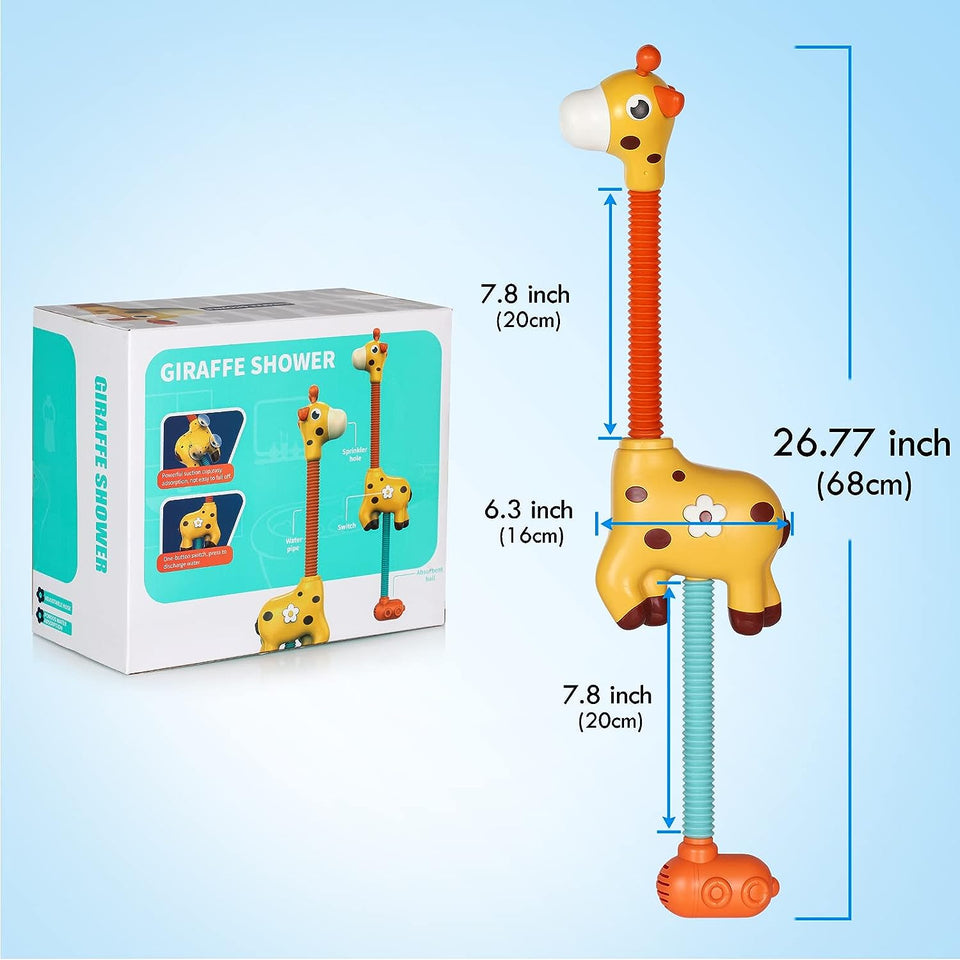 Bath Giraffe™ - Giraffens plaskende eventyr - Brusehoved til badekar