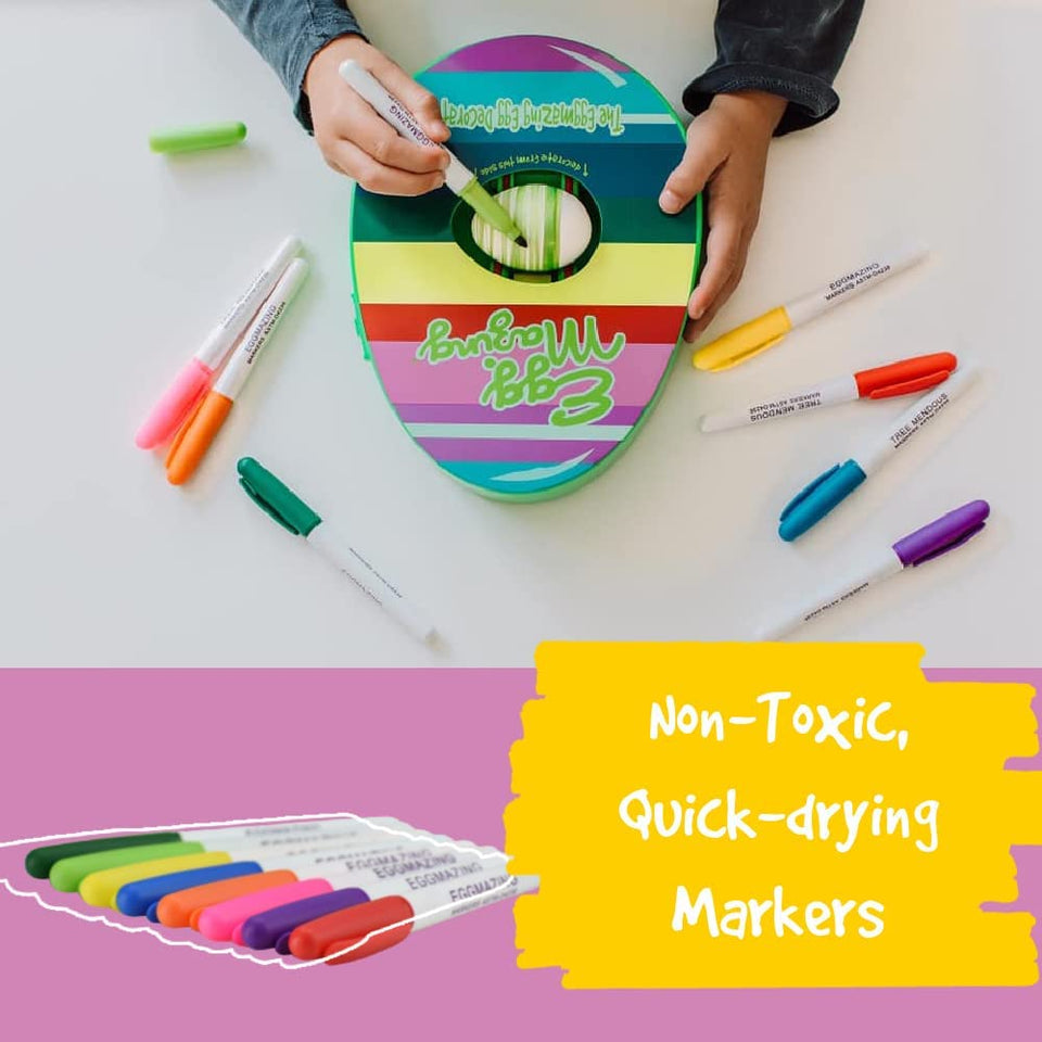 EasterEgg Decoration Kit™ - Pynt dit eget æg - Easter Egg Decoration Kit