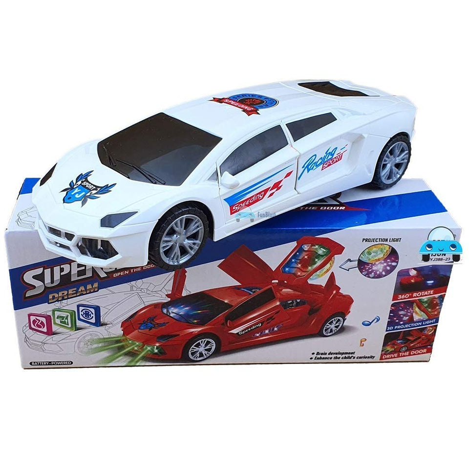 Supercar Toy™ - bevægelig og lysende - Legetøjsbil