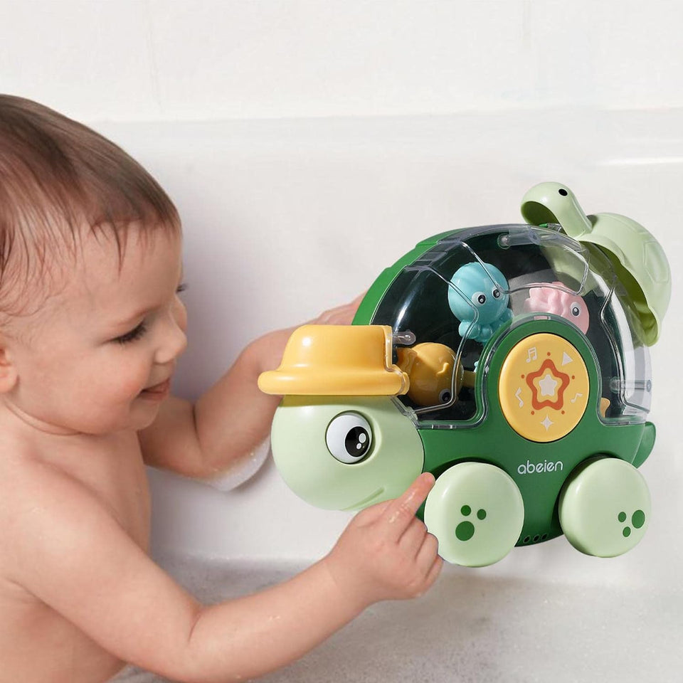 Bath Turtle™ - Sprudelnde Freunde - Badespielzeug