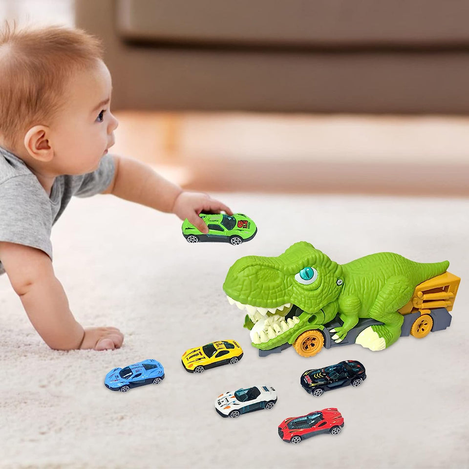 Dino Car Truck™ - Fahrt in die Urzeit - Dinosaurier-Spielzeugauto