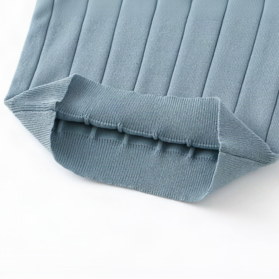 MiniLuxe – Elegant & bequem – Polohemd aus Strickstoff