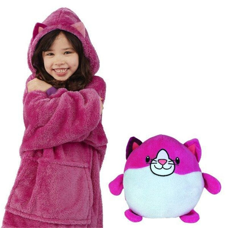 CuddleHoodie™ - Hættetrøje og kram i ét! - Varm og multifunktionel