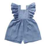 Mini Fashion™ - Sommerlig og sød - Jumpsuit til børn, piger