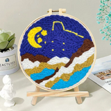 SoftLoop – Weich & Kreativ – DIY-Punch-Needle-Set für die Wohnraumdekoration