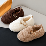 WarmSteps – Bequem & kuschelig – Plüsch-Winterschuhe für Kinder