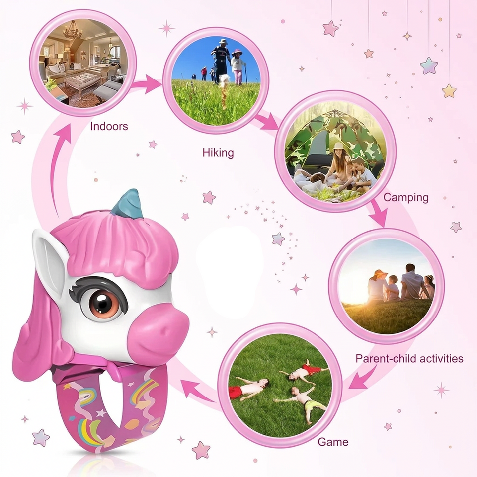 UnicornTalk – Niedlich & interaktiv – Einhorn-Walkie-Talkie für Kinder