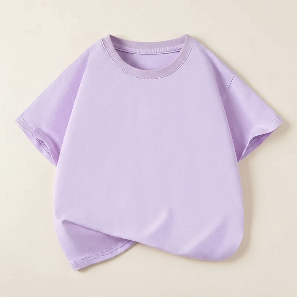 SimpleWear – Casual & blødt – Relax Fit T-shirt med rund hals