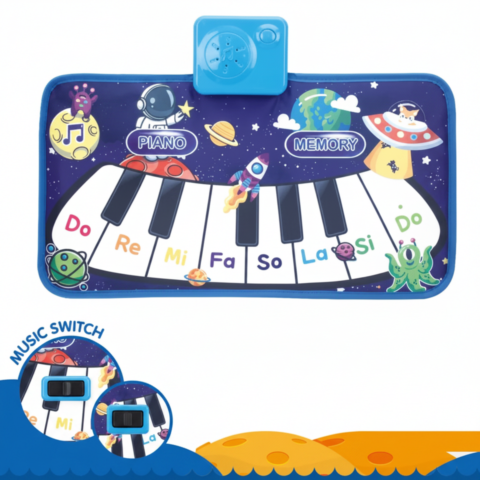 LittleComposer – Lern- und Musikspielzeug – Baby-Klavier-Spielmatte