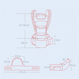 CozyCarry – Praktisch & verstellbar – 3-in-1-Kindertrage
