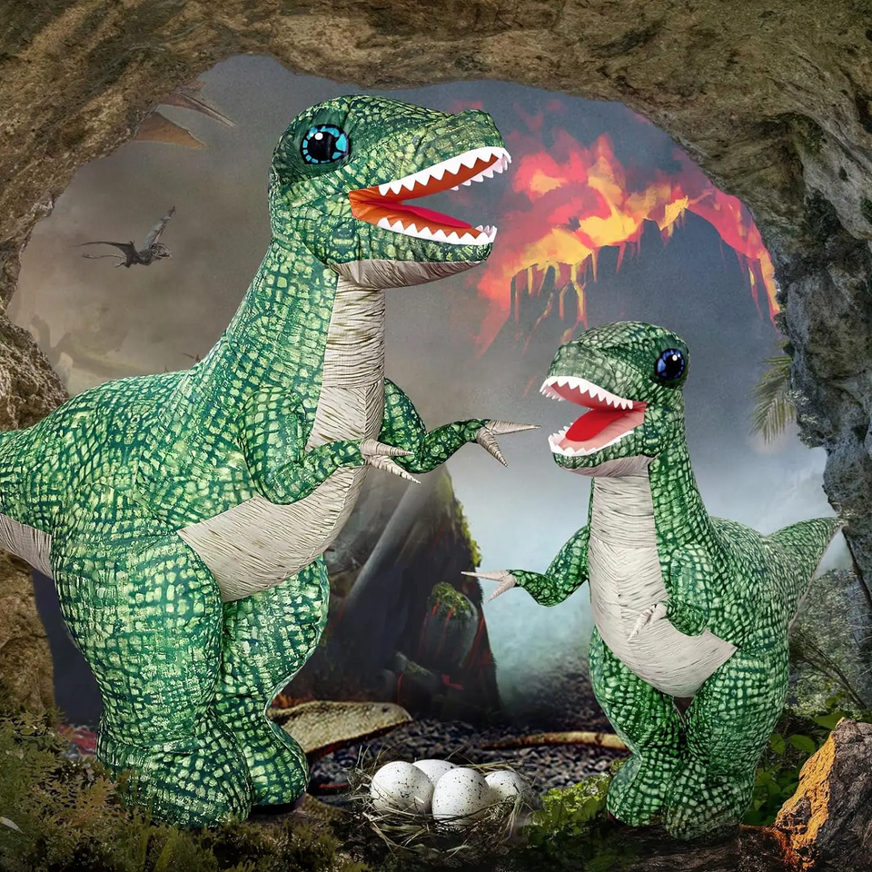 MegaDino – Abenteuerlich & interaktiv – Aufblasbarer ferngesteuerter Dinosaurier
