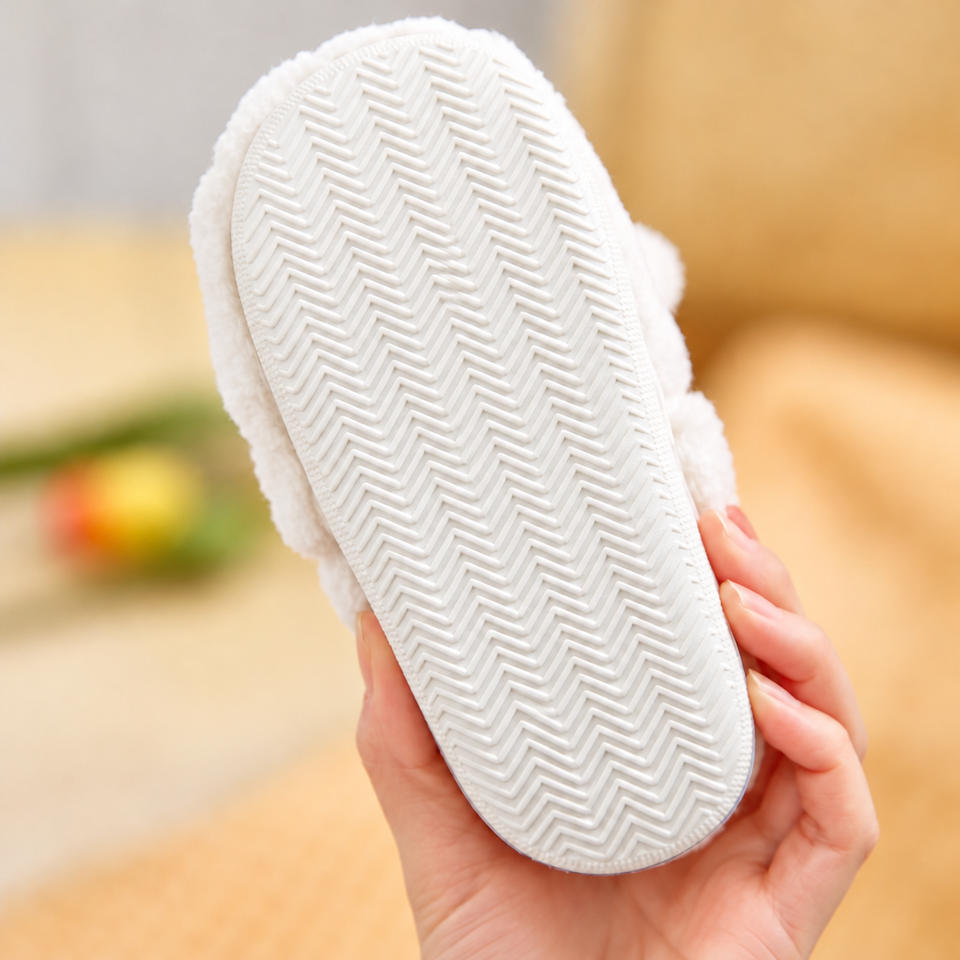 BunnyToes – Weich & warm – Plüsch-Hasenpantoffeln