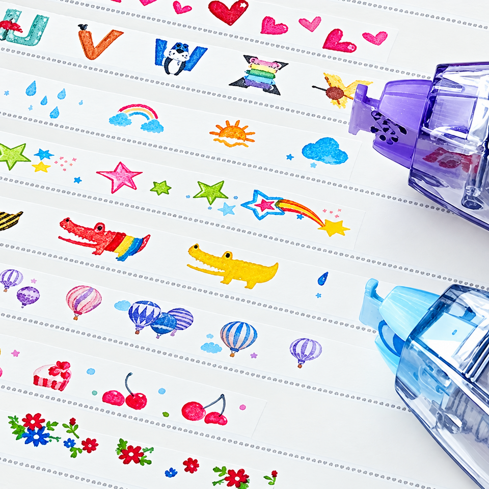 DoodleTape – Dekorative Klebebandrolle für Journaling und Basteln