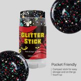 GlitterPop – Funkelnd & festlich – Halloween-Glitzerstift für Gesicht, Haare und Körper