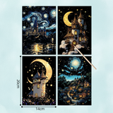 GlowArt – Glow-in-the-dark – Rubbelkarten-Set