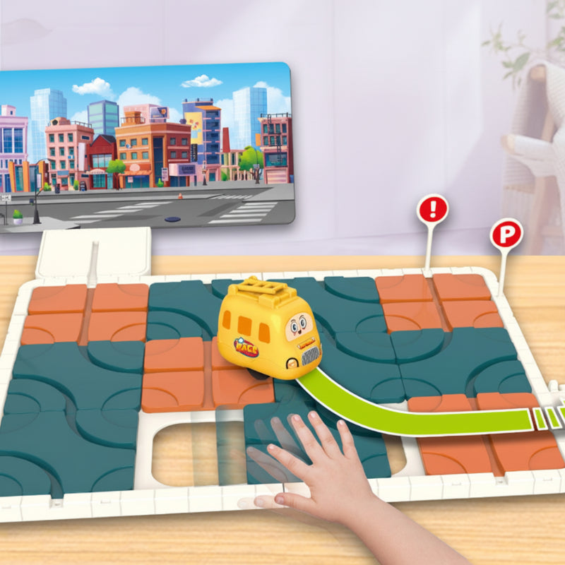ThinkFun – Logisk tænkning og koncentration – Togpuslespil