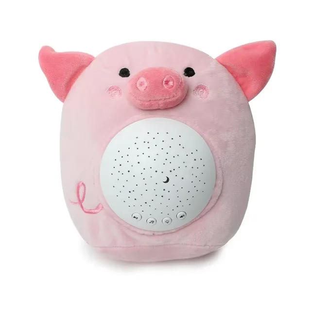 StarPlush – Blød og beroligende – krammedyr med natlampe-projektor