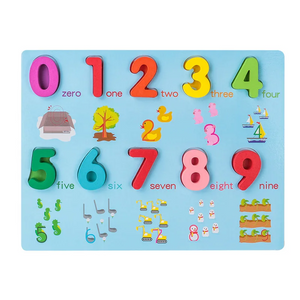 SmartBoard – Farbenfroh & lehrreich – Montessori Zahlen- und Buchstaben-Lernpuzzle