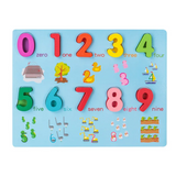 SmartBoard – Farbenfroh & lehrreich – Montessori Zahlen- und Buchstaben-Lernpuzzle
