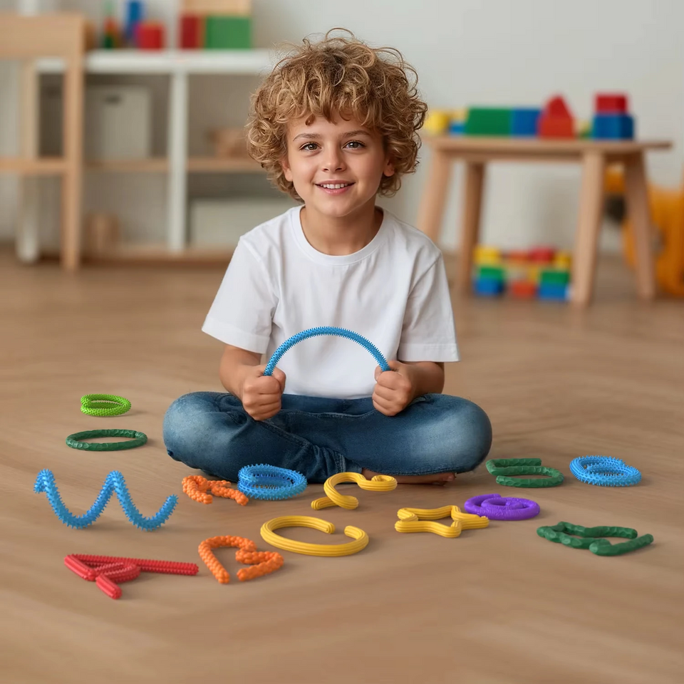 SensoryFlex – Beruhigend & interaktiv – Sensorische Fidget-Sticks