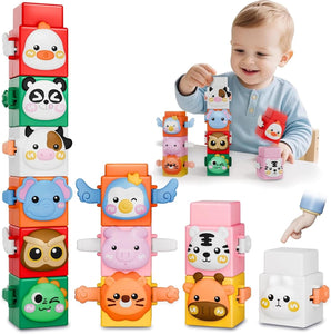 StackAnimals – Spaß & Bildung – Tier-Stapelspielset