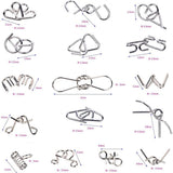 Metal Puzzle Ring Set™ - Metal Puzzle Fun - Puslering