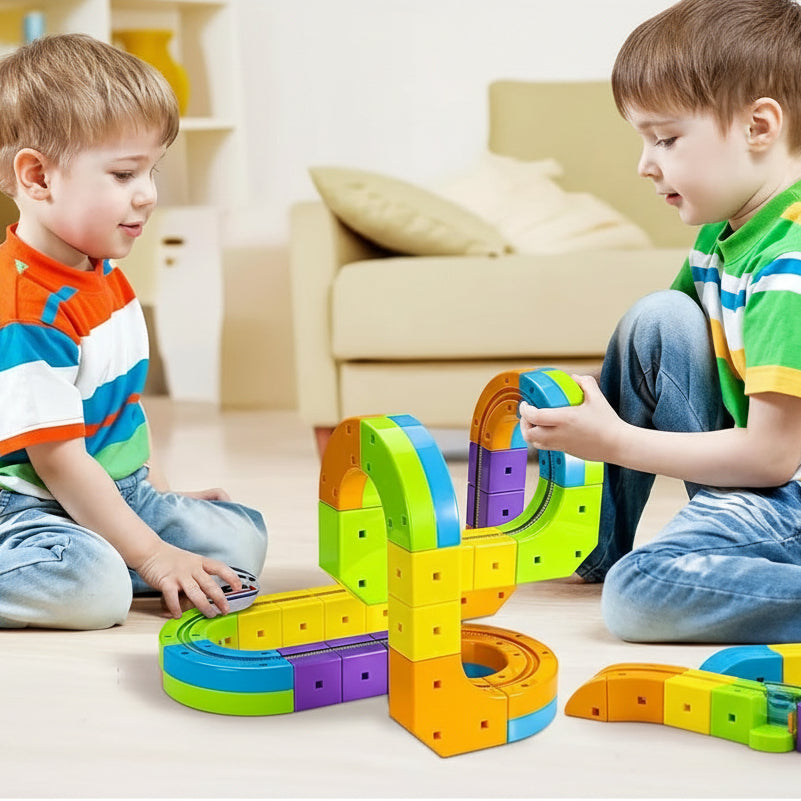 DIY Cube Track – Kreativ & Aktiv – Kreativ DIY-togbane