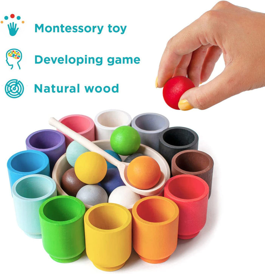 Woods™ - Match farverne - Sorteringsspil