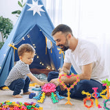 3D Building Blocks™ - Udvikling af kreativitet - Snowflake Building Blocks