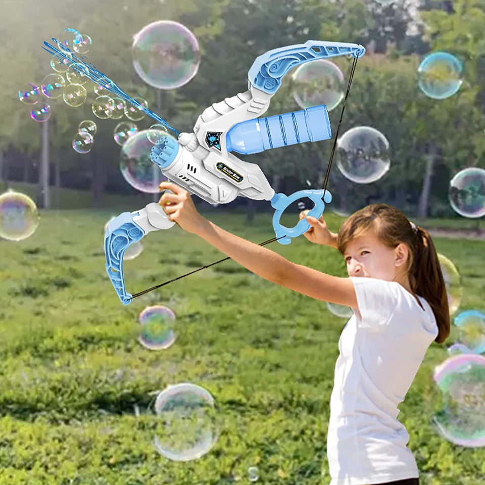 TrendyToys – Aktiv & Kreativ - 2-in-1-Bogen-Seifenblasengerät