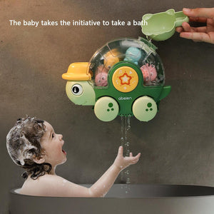 Bath Turtle™ - Sprudelnde Freunde - Badespielzeug