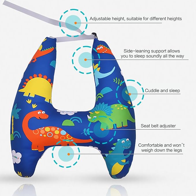 ComfyRide – Ergonomisk og blød – Autostolpude Støtte