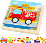 CubePuzzle – Spaß und Bildung - 3D-Holzklötze Puzzle