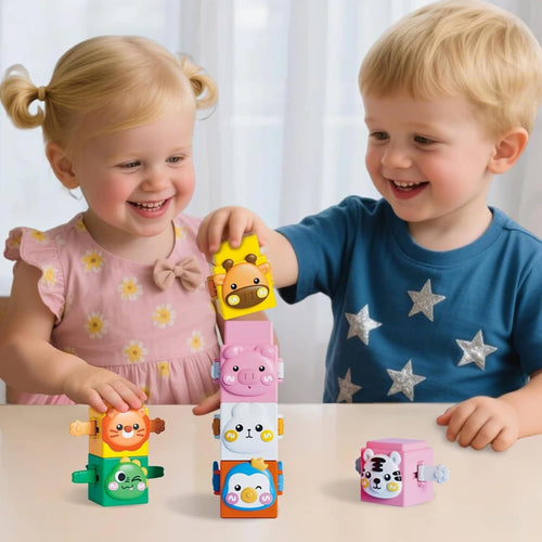 StackAnimals – Spaß & Bildung – Tier-Stapelspielset
