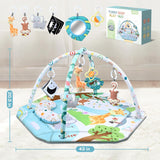 SensoryHaven – 8-in-1 Wachstum & Spiel – Baby-Spielmatte