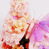 BloomBook – Romantisch & Kreativ – 3D-Blumenbuch mit Rosen und Schmetterlingen