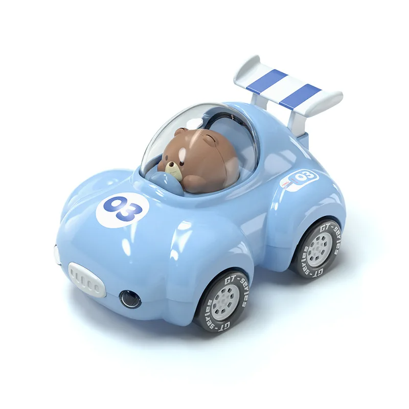 Push Car™ – Lysende racersjov – Legetøjsbil