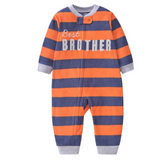 WarmBuddy – Süß & weich – Baby-Strampler aus Fleece mit Cartoon-Aufdruck