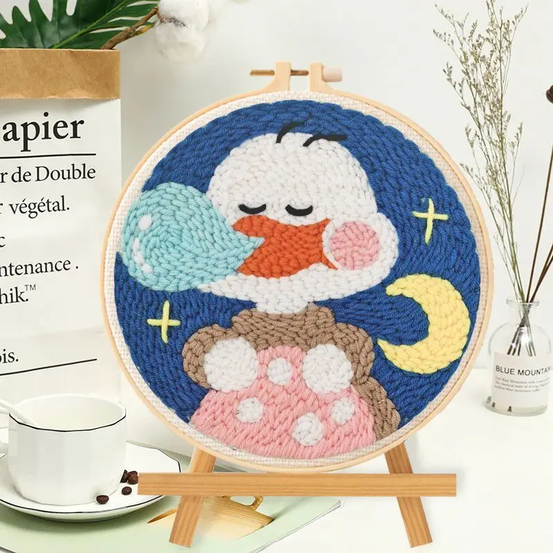 SoftLoop – Weich & Kreativ – DIY-Punch-Needle-Set für die Wohnraumdekoration