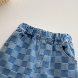 DenimCheck – Bequem & trendy – Kinderhose mit Karomuster