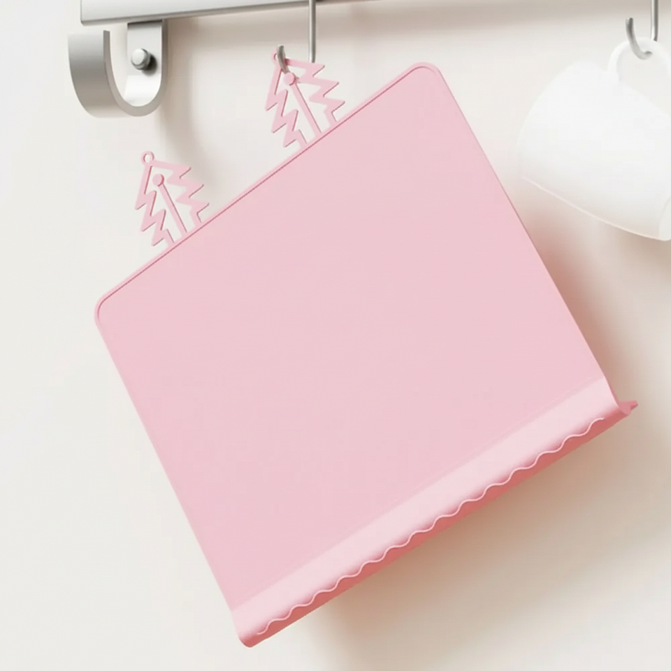 BabySafe – Praktisch & hygienisch – Silikon-Tischset mit erhöhtem Rand