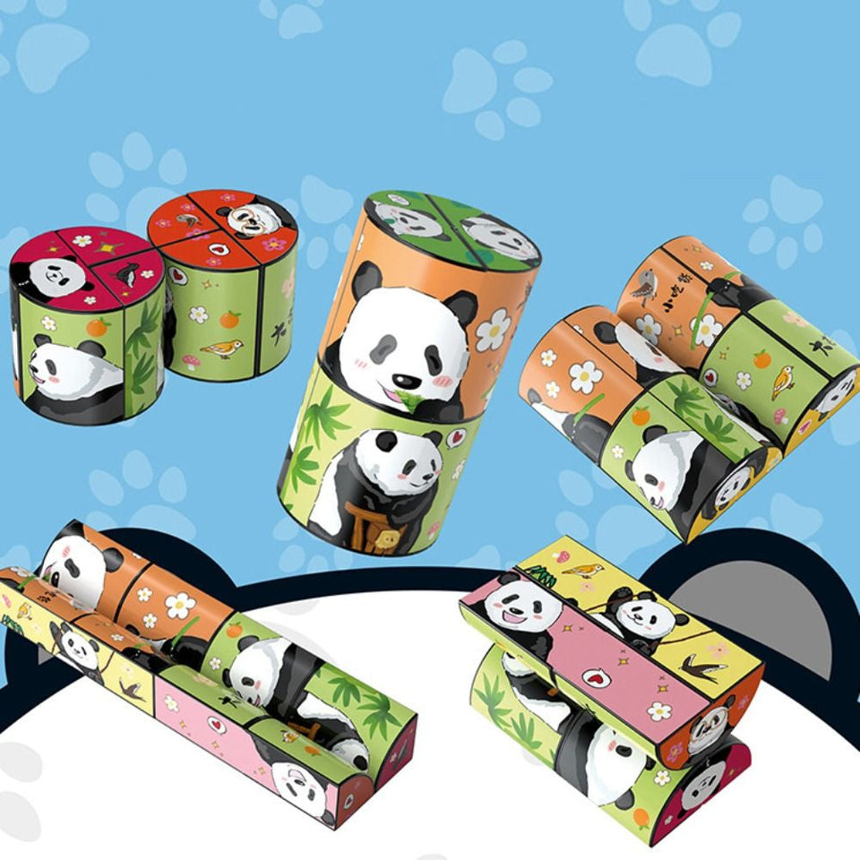 Panda Puzzle™ - lærerig underholdning - Puzzle Cube