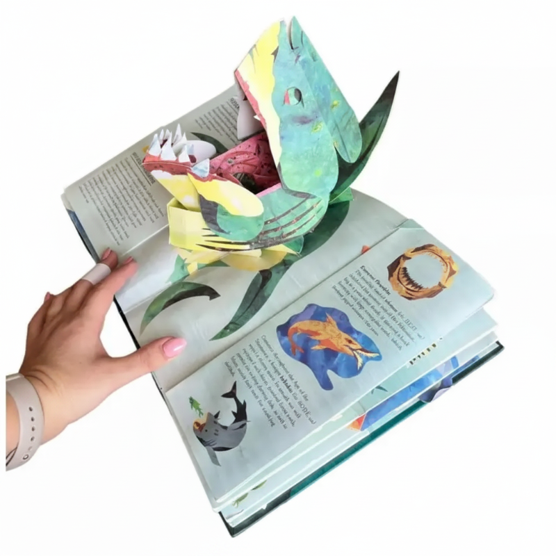 JurassicKids – Spannend & lehrreich – 3D-Dinosaurier-Enzyklopädie als Pop-up-Buch