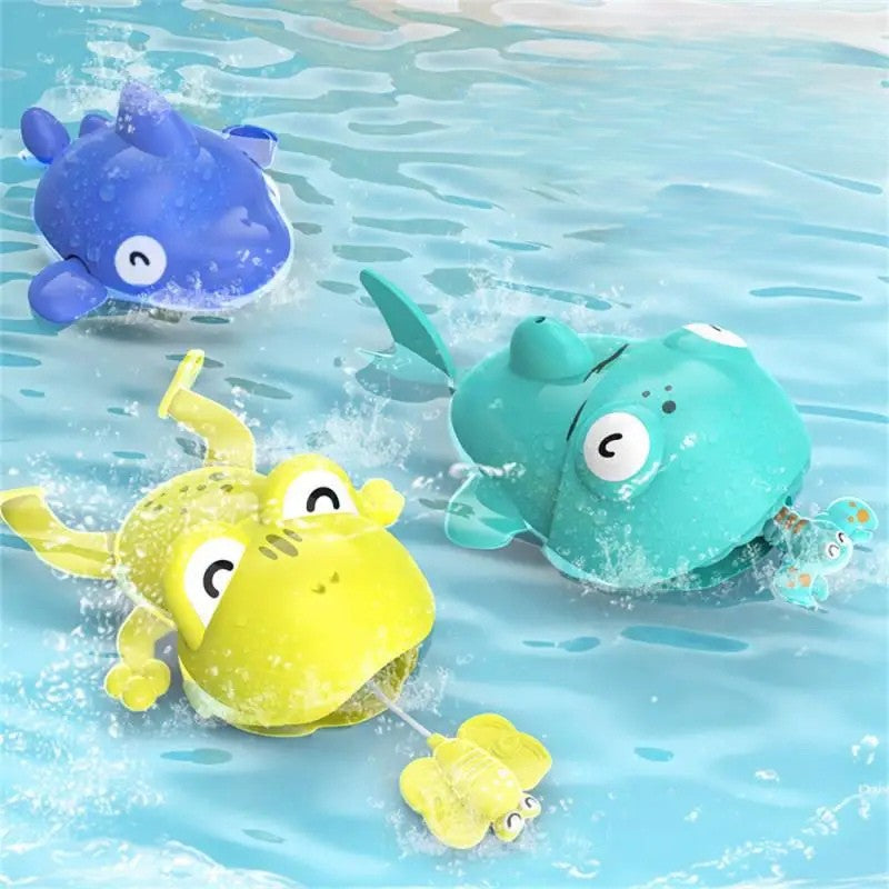 Smooth Splash Friends™ – Dyrebade fuld af sjov - grøn frø